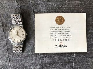 Vintage OMEGA Constellation 168.  018 Automatic Watch w/Stainless Rice Bracelet 11