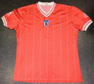 Vintage Match Worn Sunderland Le Coq Sportif Football Shirt 1980s