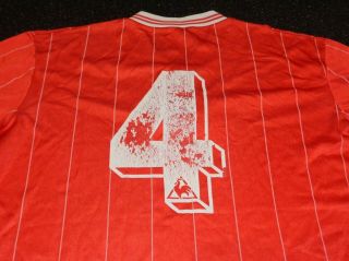 Vintage Match Worn Sunderland Le Coq Sportif Football Shirt 1980s 3