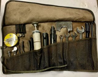 Jaguar E - Type Xke Series 1 3.  8 Classic Rare Tool Kit Tool Roll