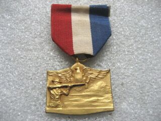 . Us Marine Corps Medal Some Rifle Team Match 1938