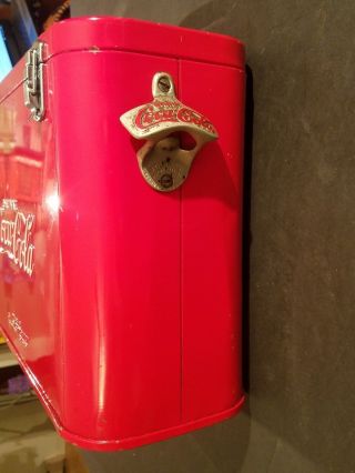 Vintage UnRestored Coca - Cola Airline Cooler 1940s 1950s All 4