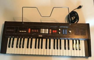 Vintage 80s Analog Casio Casiotone Ct - 403 Synthesizer Keyboard Japan Electronic