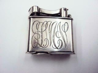 Vintage Sterling Silver Lift Arm Cigar/Cigarette Lighter - Mexico 2