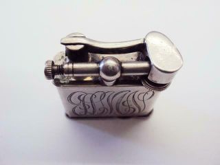 Vintage Sterling Silver Lift Arm Cigar/Cigarette Lighter - Mexico 4