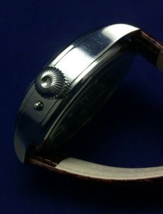 Luxury Vintage Watch ULYSSE NARDIN Art Work Dial Mechanical Men ' s Wristwatch 8