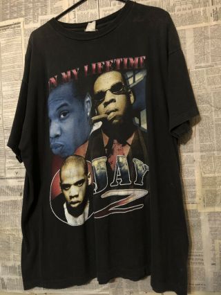 Vtg 90s Jay Z Sunshine In My Lifetime Hip Hop T - Shirt