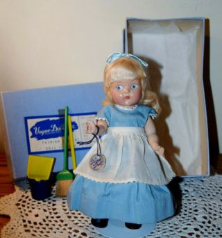 Rare 1950 Strung Vogue Ginny Doll " Cinder " Poor Cinderella Mib W/tools Plus More