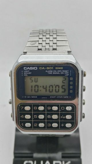 Rare Vintage Casio Ca - 901 Module 134 Calculator&game.  Made In Japan 1978