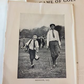 Signed Rare Books A Game Of Golf By Francis Ouimet (384) And 3
