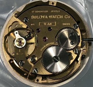 Mens 1971 Bulova SEA KING 10K Yellow RGP 17j Vintage WHALE Swiss Made Watch 6