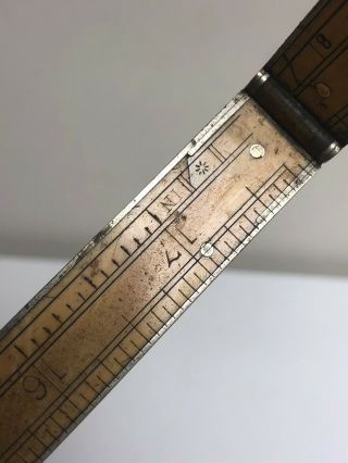 Antique Stanley No 97 Folding Ruler Tool STANLEY RULE & LEVEL BRITAIN CONN 6