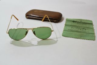 Vintage Ray - Ban Aviators From The 50s Or 60s W/ Case