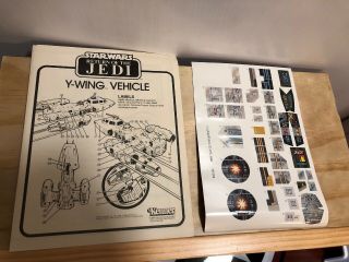 Star Wars Vintage Kenner Y - Wing MIB ROTJ Return Of The Jedi 1983 10