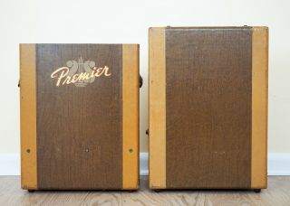 1958 Premier 76 Multivox Vintage USA - made Tube Amplifier w/ Jensen Field Coil 10