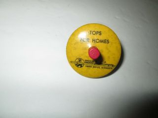 Vintage Toy Spinning Top Tops For Home King Lumber Company Grand Rapids Mn 1915