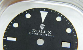 Rare Vintage Rolex GMT - Master 1675 MK1 Matte Black Tritium Watch Dial 2