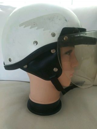 Vintage Buco Half Helmet W/visor & Shield