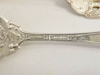 TOWLE GEORGIAN STERLING SILVER 7 SALAD FORKS NO MONOGRAM 4