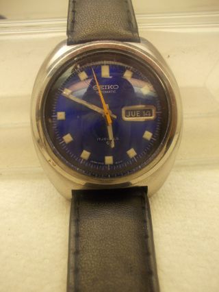 Vintage,  Seiko,  17 Jewel Automatic Watch,  Sports,  6106 - 8237,  Japan