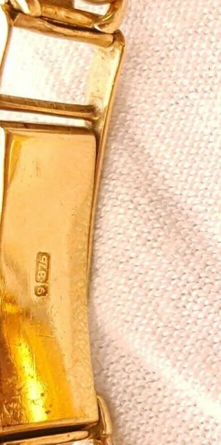 Jaeger LeCoultre Watch 9ct 375 Gold Vintage 11