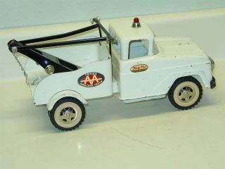 Vintage Tonka AA Wrecker Truck,  Pressed Steel Toy Vehicle,  1960 2