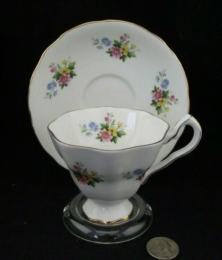 Royal Stafford Floral Cabinet Tea Cup And Saucer