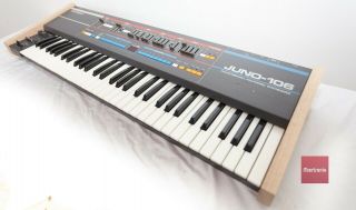 Roland Juno 106 A,  Vintage Analog Synth Checked And Serviced Sn436