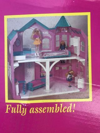 1995 Barbie Dream House Victorian Elevator Mattel Vintage 3