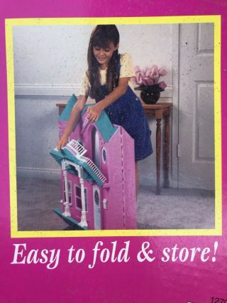 1995 Barbie Dream House Victorian Elevator Mattel Vintage 4