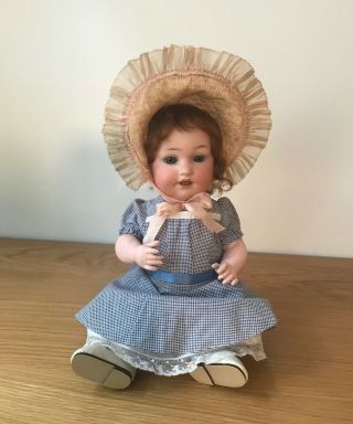 12 " Antique Armand Marseille German Bisque Kestner Era Baby Doll