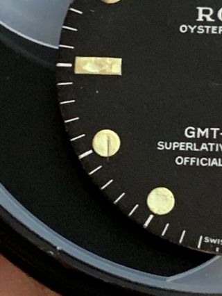 Vintage Rolex GMT Master 1675 Long E Dial 7