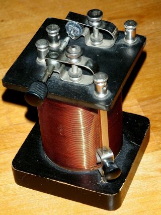 Vintage Crystal Radio With Galena Detector