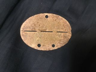 Ww2 German Dog Tag Erkennungsmarke