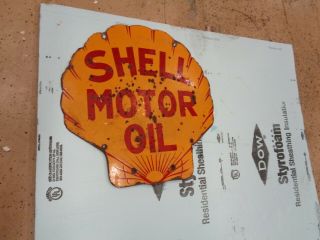 SHELL 1920 ' s double sided 24 