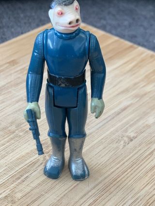 Vintage Blue Snaggletooth Star Wars Action Figure