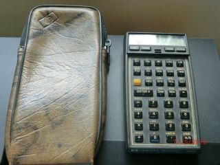 Vintage Hp - 41cv Programmable Calculator W/case,  Stat & Math Mdls