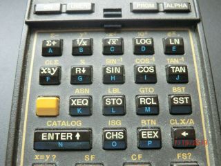 VINTAGE HP - 41CV Programmable Calculator w/Case,  Stat & Math Mdls 4