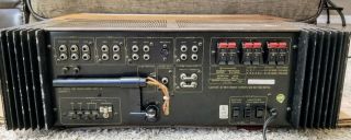 Vintage 1970 ' s PIONEER SX - 1250 AM/FM 160W Stereo Receiver Wood Cabinet 7