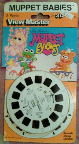Muppet Babies View - Master Reels 3pk In Packet With Book.