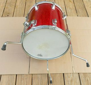 Vintage 1960 ' s Rogers Holiday Red Sparkle 14 