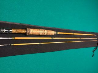 Vintage Split Bamboo Fly Rod,  7 1/2 