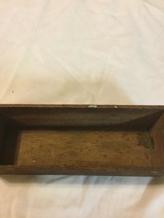 Vintage 5 Lb.  Wooden cheese Box John Morrell Ottumwa Iowa 2