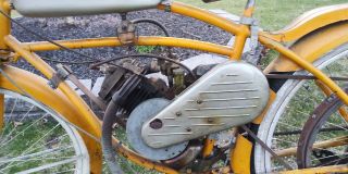 Vintage Whizzer Motor Bike Rollfast Frame (Fresh Barn Find) 5