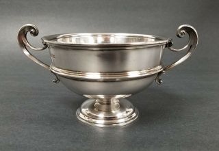 Antique James Dixon & Sons English Sheffield Sterling Silver Trophy Loving Cup