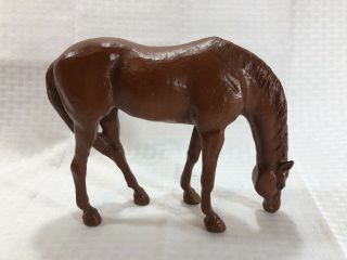 Vintage Folk Art Horse Figure.  7 Inches Tall 8.  5 Inches Long
