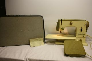 Bernina 600 Type Jmg60 Jmg 60 Sewing Machine Vintage With Pedal And Case