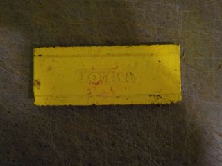 Tonka Ford Dumper Truck Bed Tailgate Yellow Color 1962 - 64