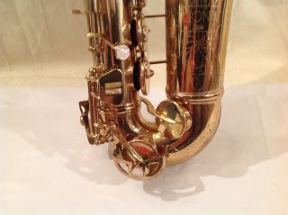 Vintage CONN Alto Saxophone with Hardshell Case 4