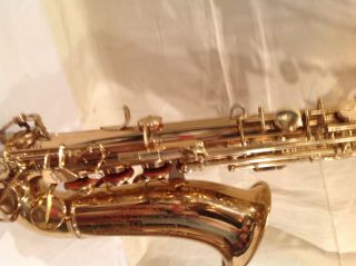 Vintage CONN Alto Saxophone with Hardshell Case 6
